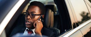 default-on-auto-loan Man drives in car hoping he doesn't have to default on his auto loan