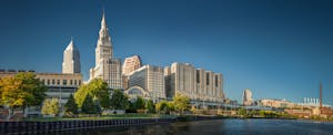 cleveland-debt-statistics Cleveland, Ohio, city skyline during the day